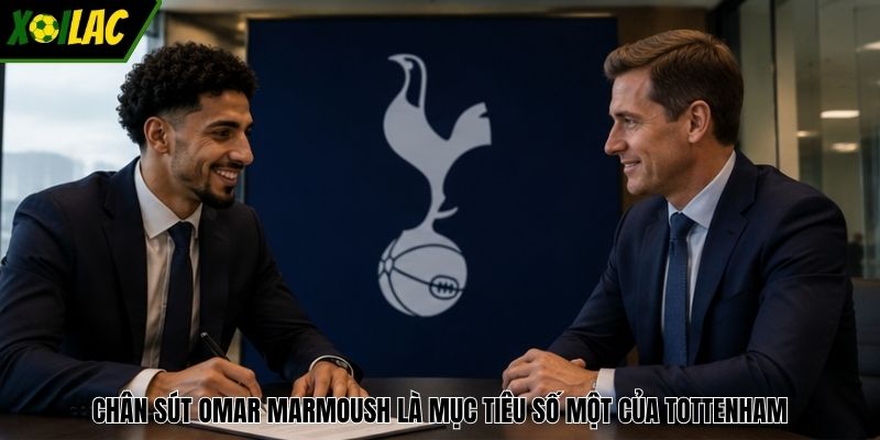 Chân sút Omar Marmoush là mục tiêu số một của Tottenham