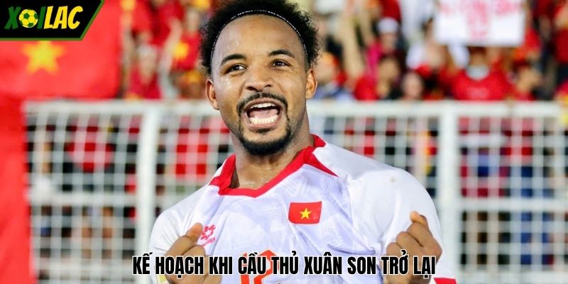 Kế hoạch khi cầu thủ Xuân Son trở lại