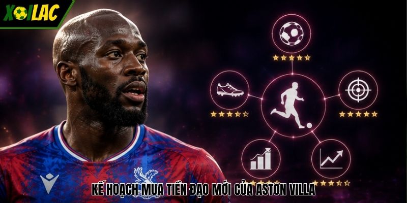 Kế hoạch mua tiền đạo mới của Aston Villa
