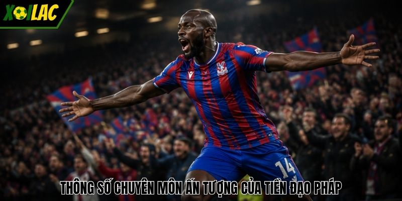 Thông số chuyên môn ấn tượng của tiền đạo Pháp